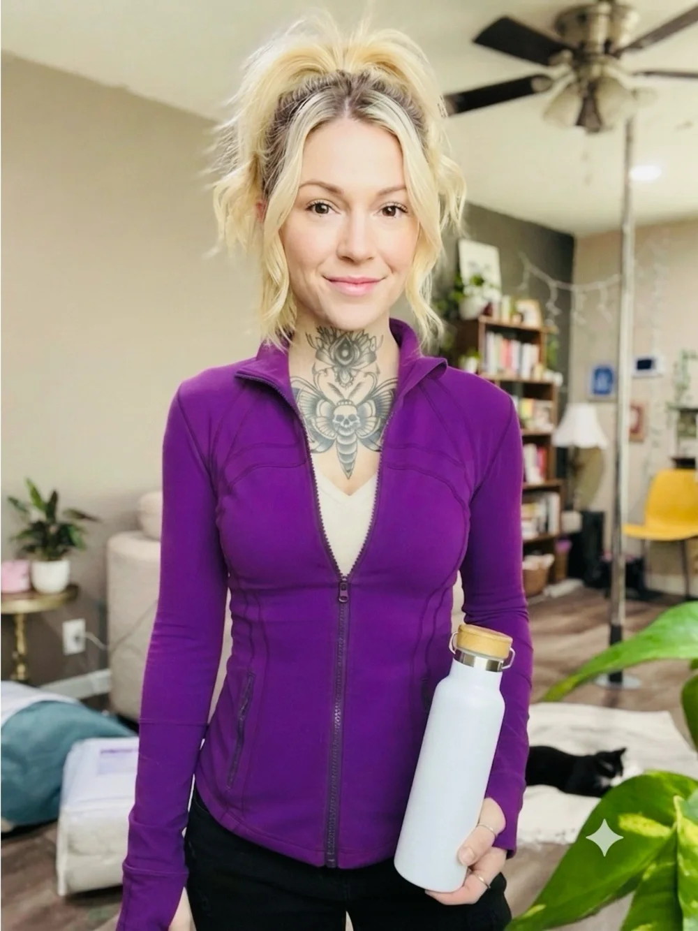 Lululemon Define jacket in tender violet